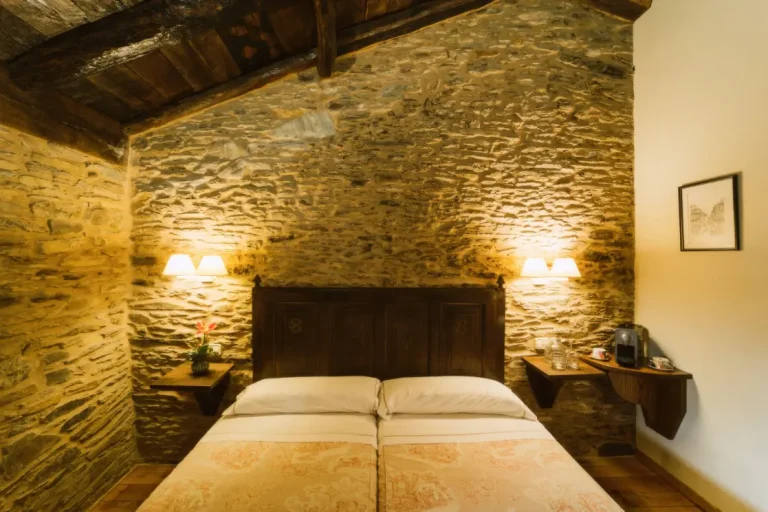 habitación clásica del pazo