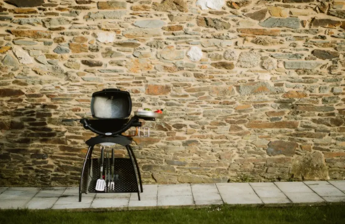 barbacoa exterior del pazo