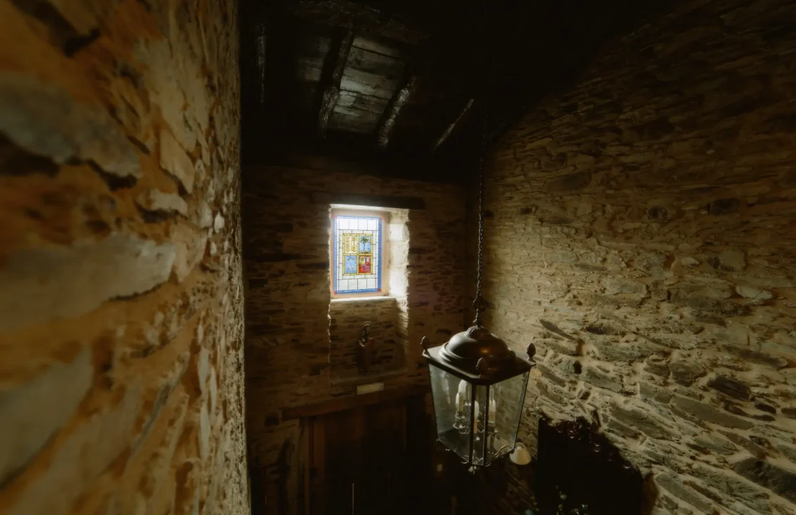 pasillos del pazo santamaria